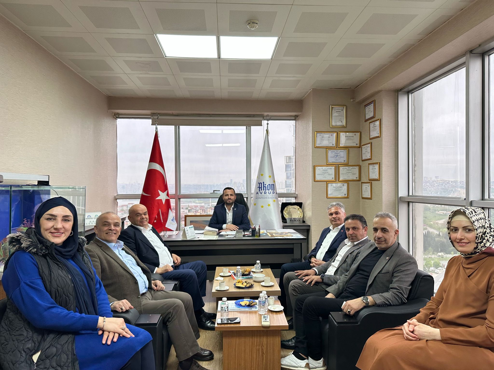 Konyalı Sanayici ve İşadamları Derneği’nden AKON’a Ziyaret